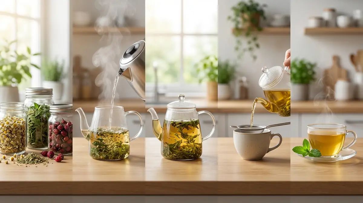 おいしいハーブティーの淹れ方|5ステップで失敗知らず