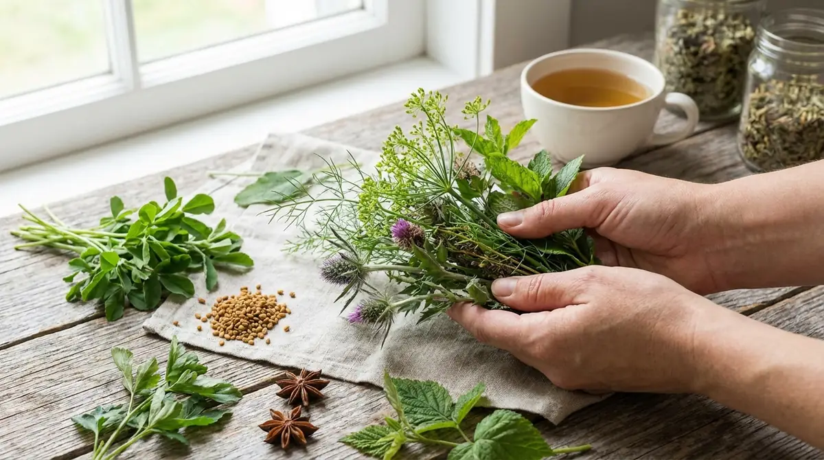 母乳を増やすハーブ5選|特徴・効果・注意点