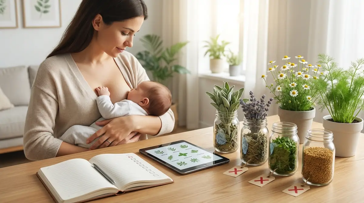 授乳中に避けるべきハーブ【安全性チェックリスト】