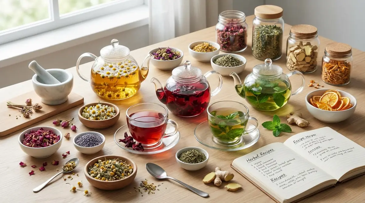 目的別おすすめブレンドレシピ｜ハーブティーの作り方応用編