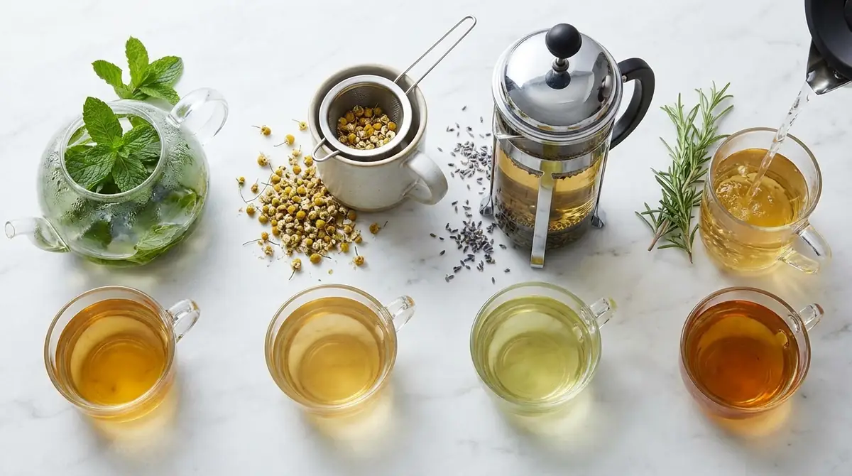 【早見表】ハーブ別の最適な淹れ方一覧