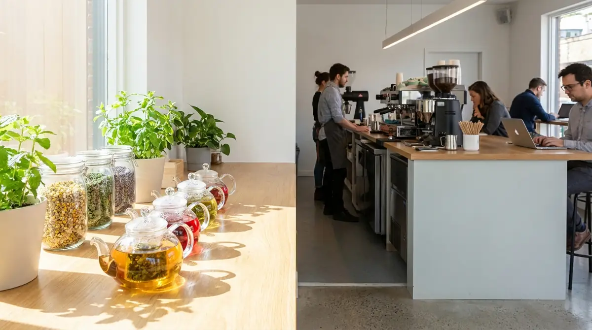 ハーブティーカフェとは?普通のカフェとの違い