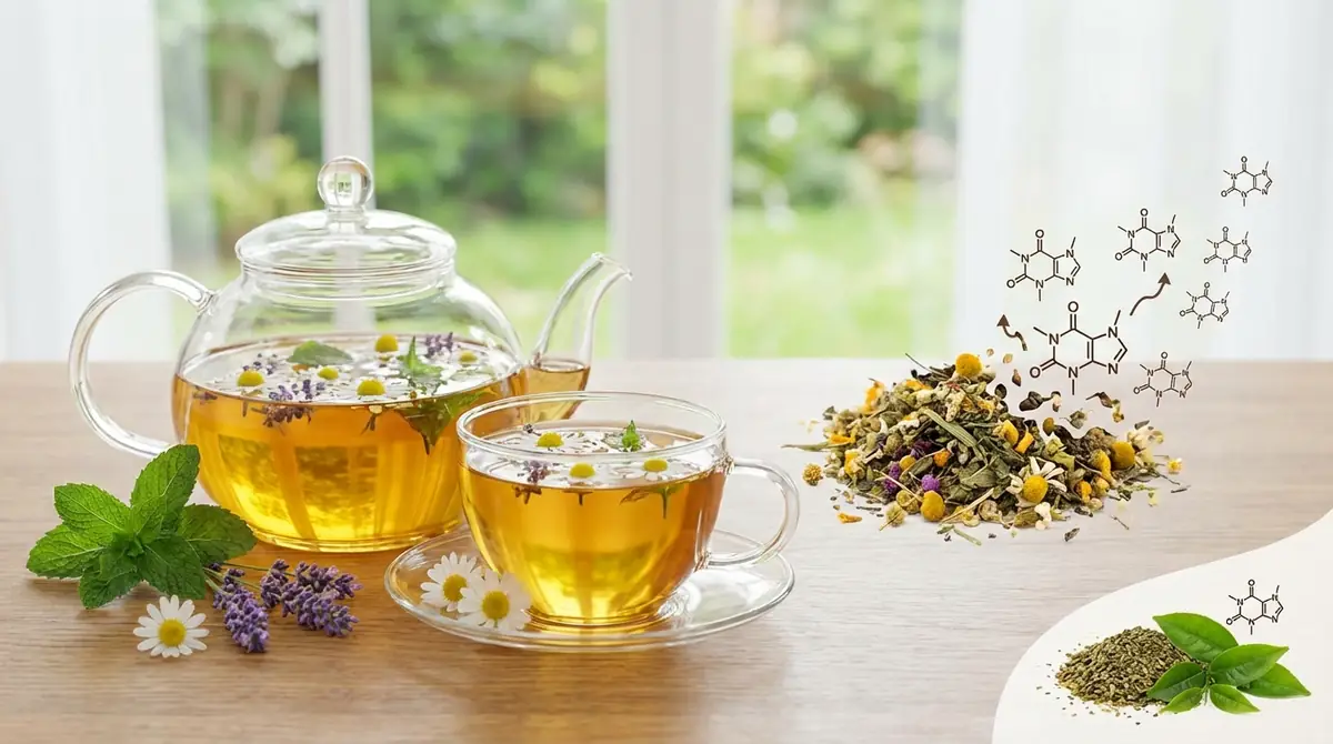ハーブティーがノンカフェインである理由と例外