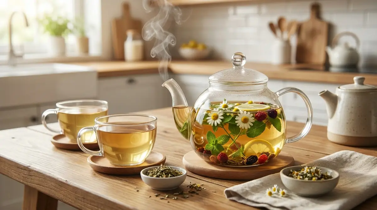 ノンカフェインハーブティーの美味しい淹れ方