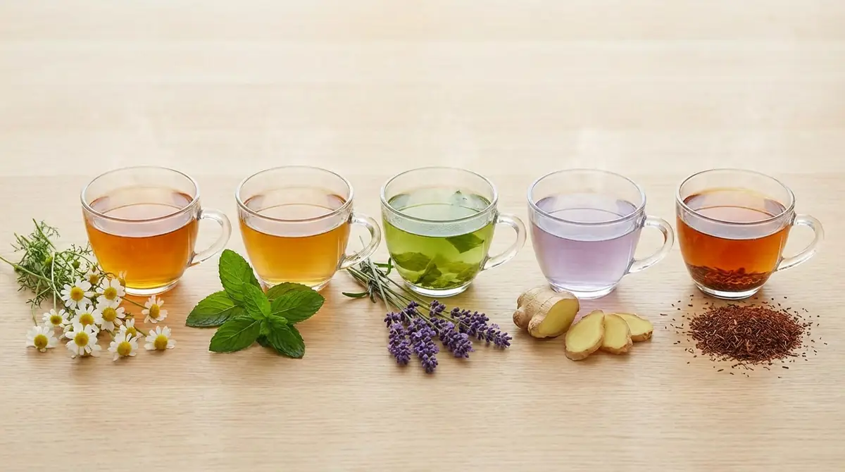 代表的なハーブティーの種類と期待できる効果・効能