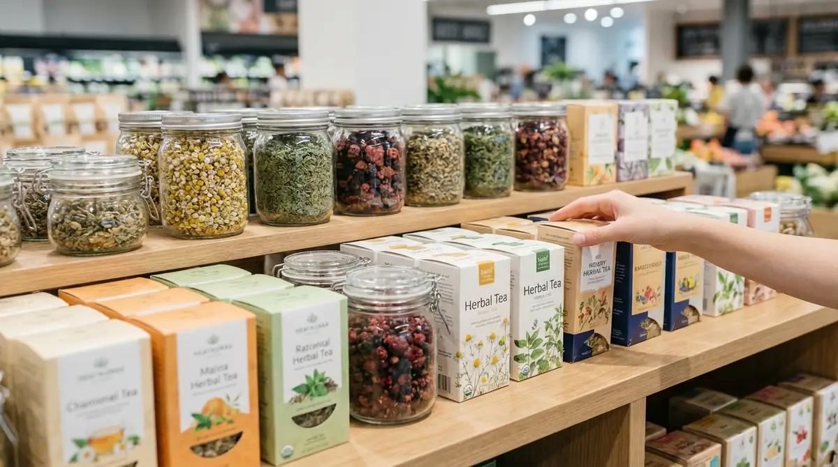 市販のハーブティーを選ぶときのチェックポイント