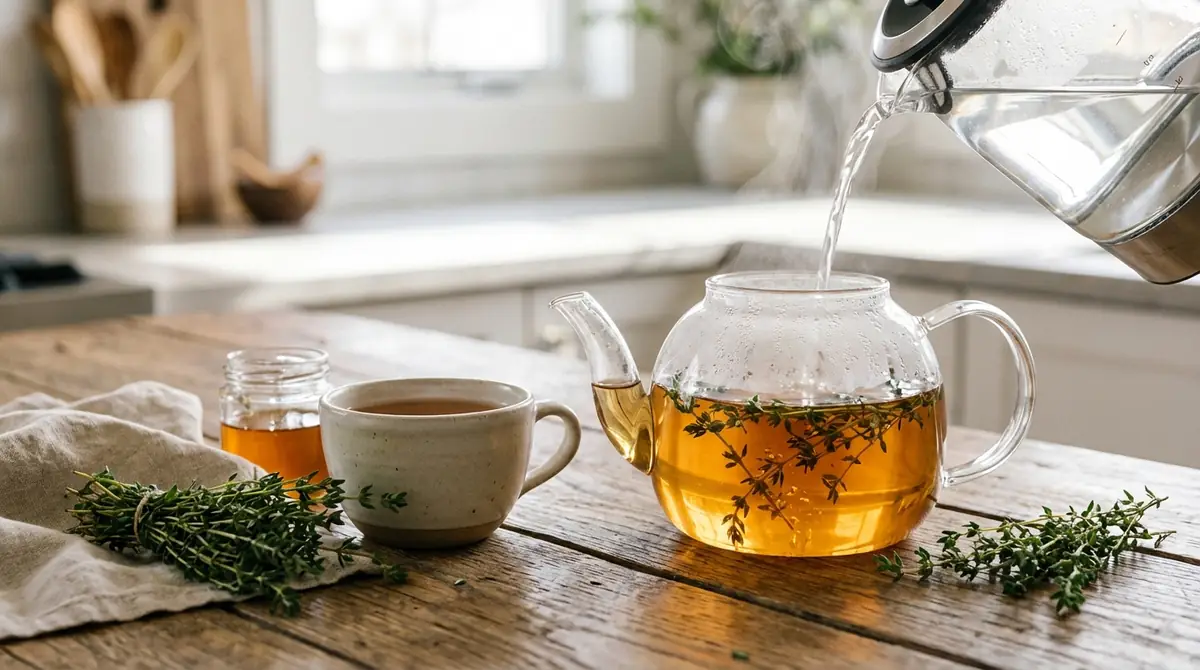 タイムのハーブティーの淹れ方・作り方【実践編】