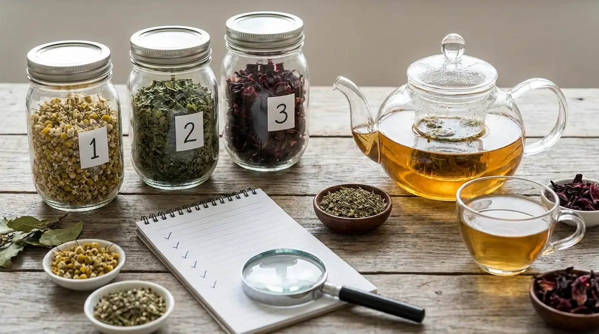 ハーブティーを選ぶときの3つのチェックポイント