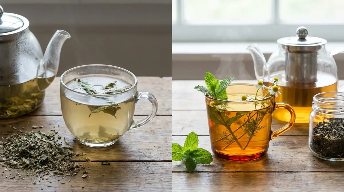 ハーブティーの茶葉がうまく淹れられないときの原因と対処法