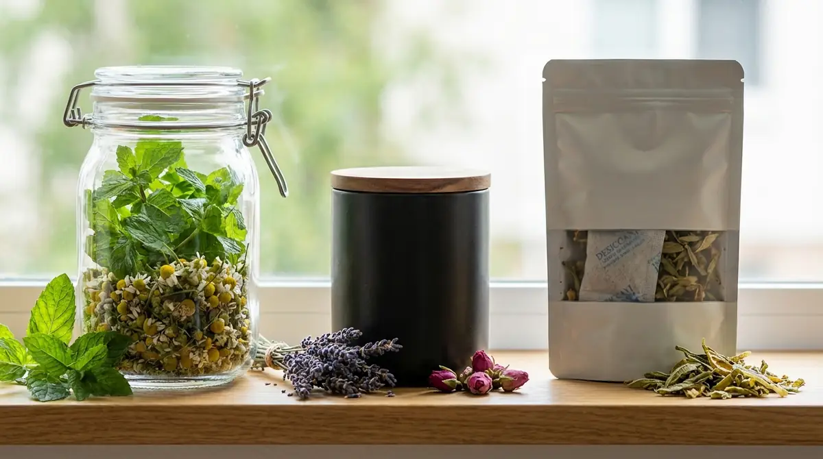 ハーブティー茶葉の保存方法|鮮度を保つ3つの基本