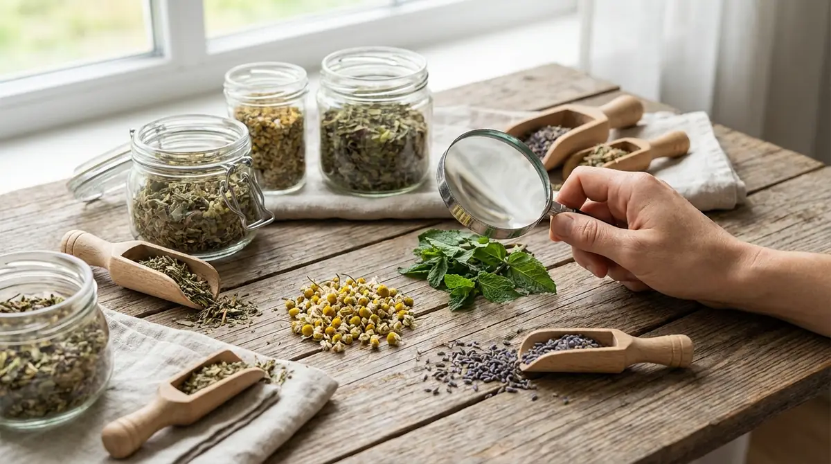 品質の良いハーブティー茶葉の選び方