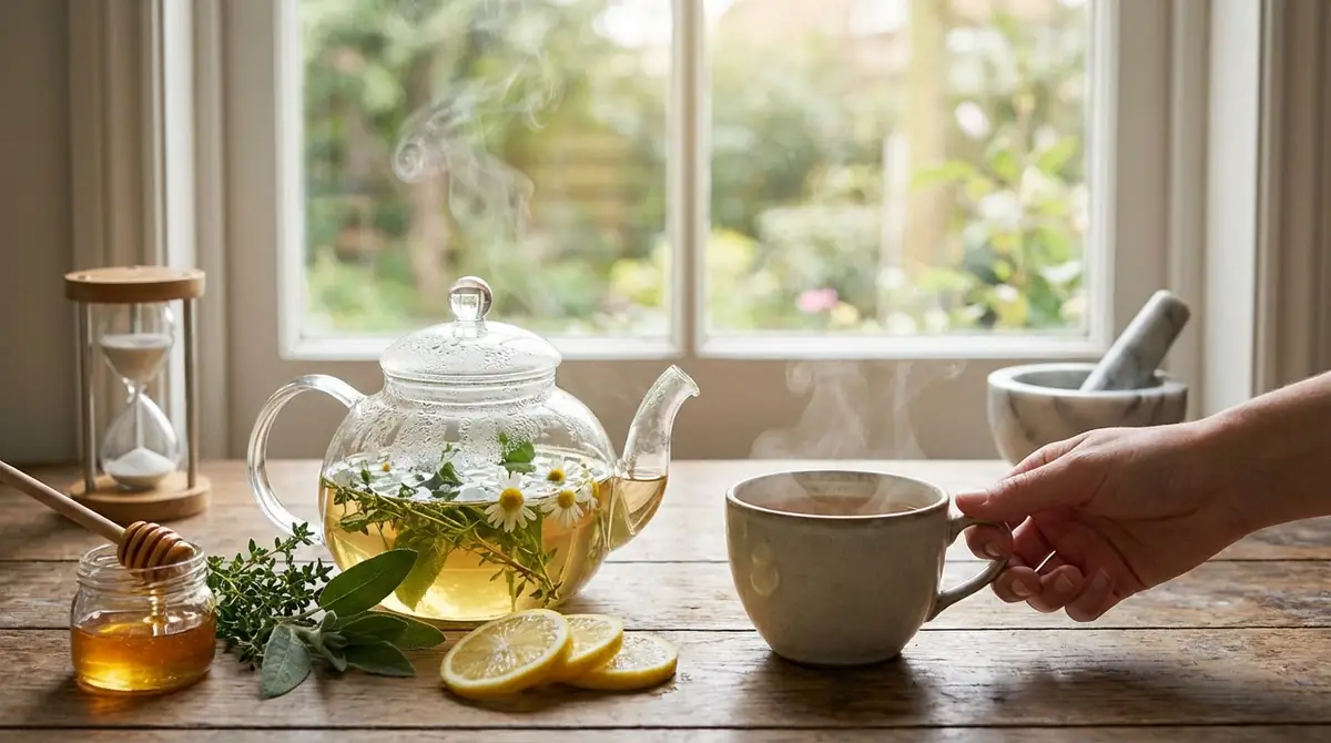 喉にいいハーブティーの効果を最大化する淹れ方・飲み方