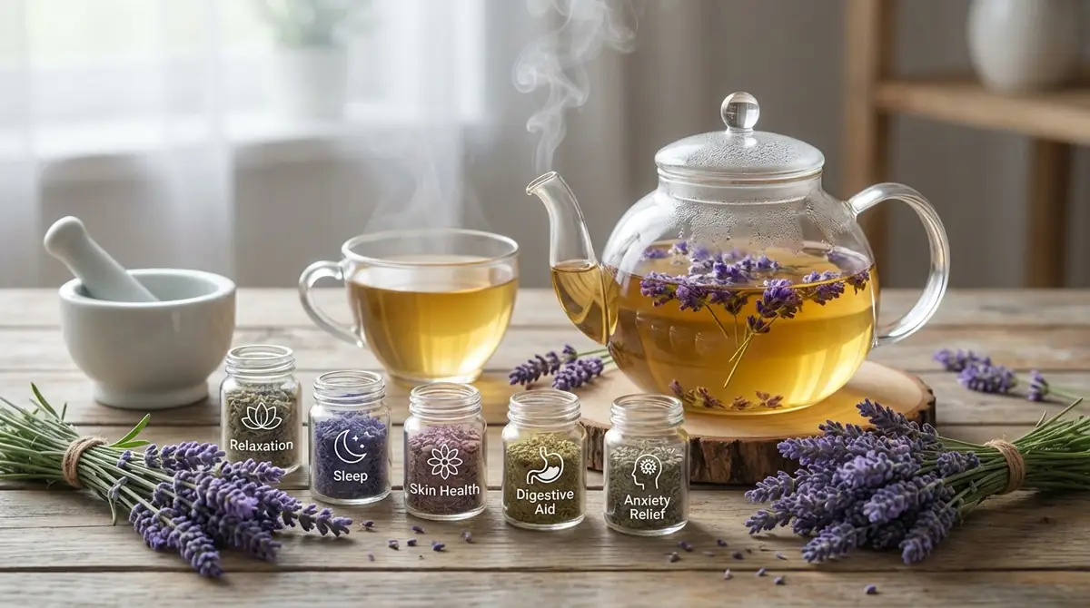 ラベンダーハーブティーの効果・効能5選