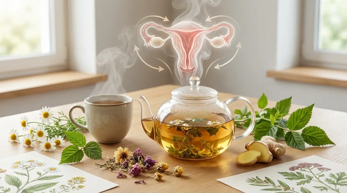 ハーブティーが生理痛にアプローチする仕組み