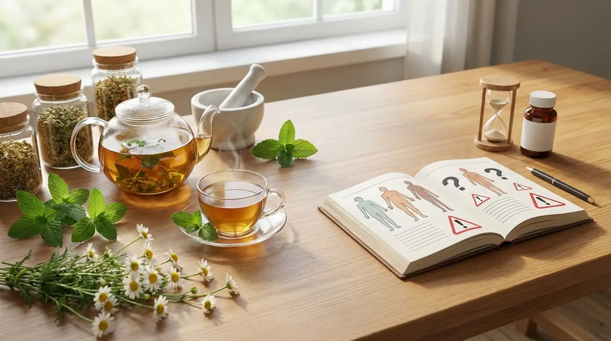 ハーブティーを飲む前に知っておきたい注意点