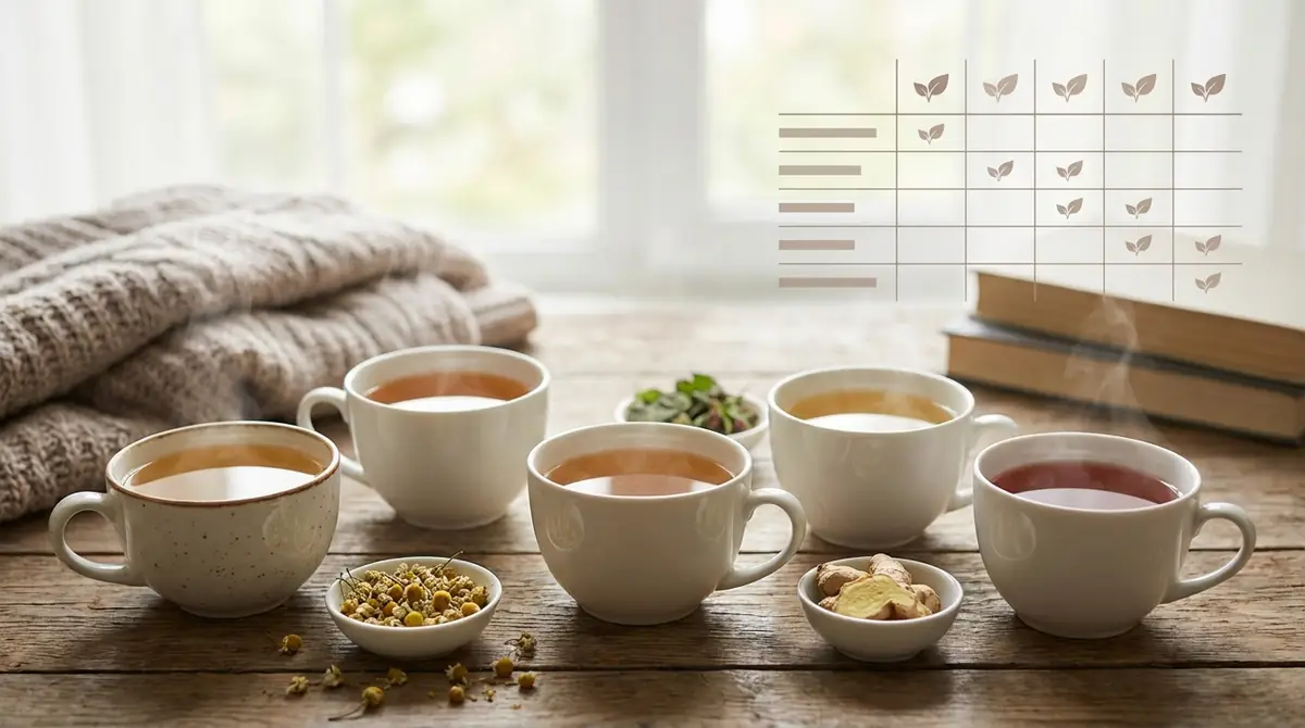 市販で買える生理痛向けハーブティーおすすめ5選【比較表付き】