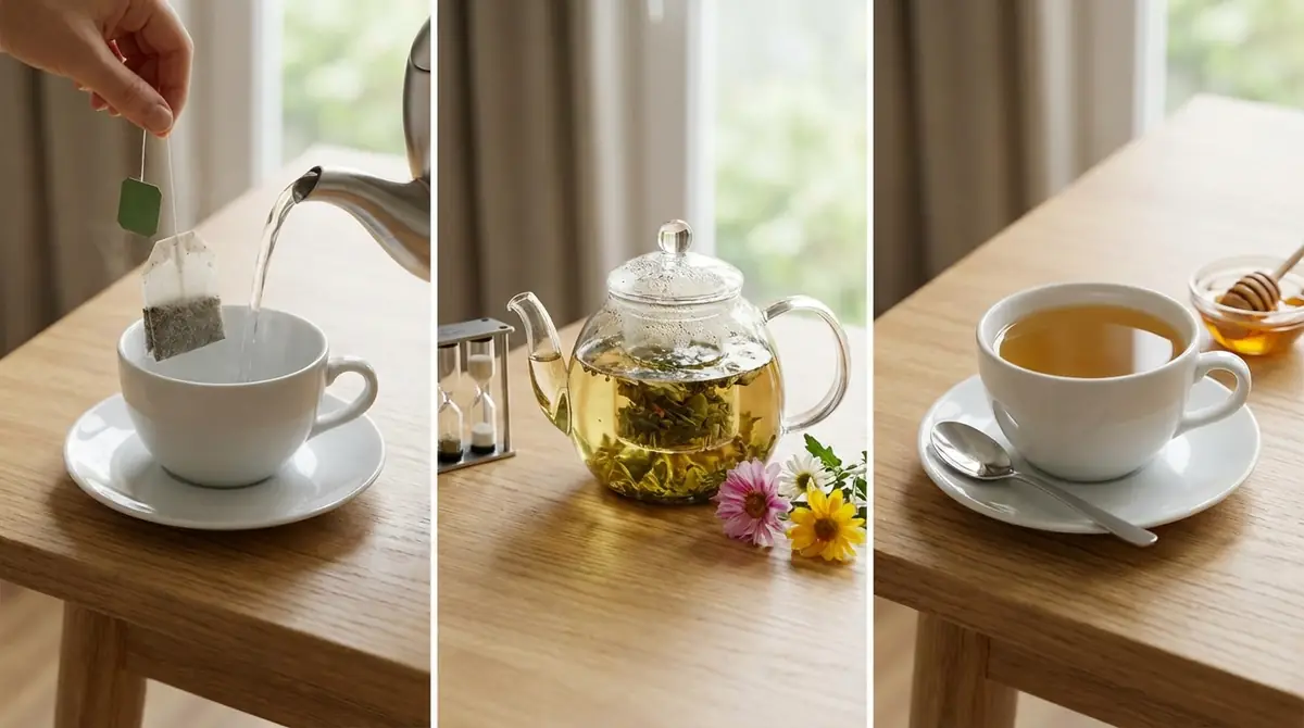 ハーブティーパックの美味しい淹れ方｜3ステップで簡単
