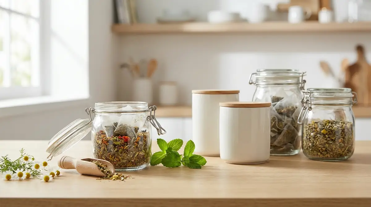 ハーブティーパックの保存方法｜鮮度を保つコツ