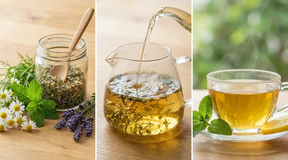 ハーブティーの美味しい淹れ方【基本の3ステップ】