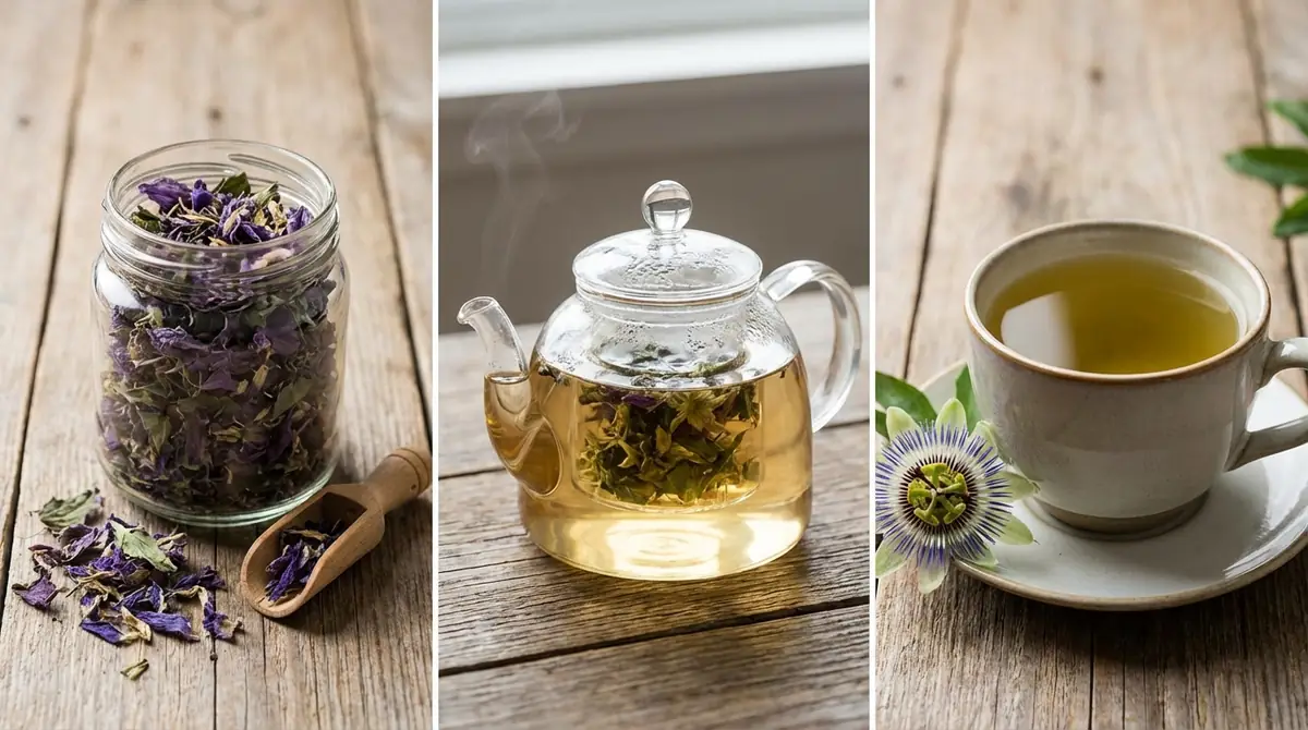 パッションフラワーハーブティーの淹れ方｜基本の3ステップ