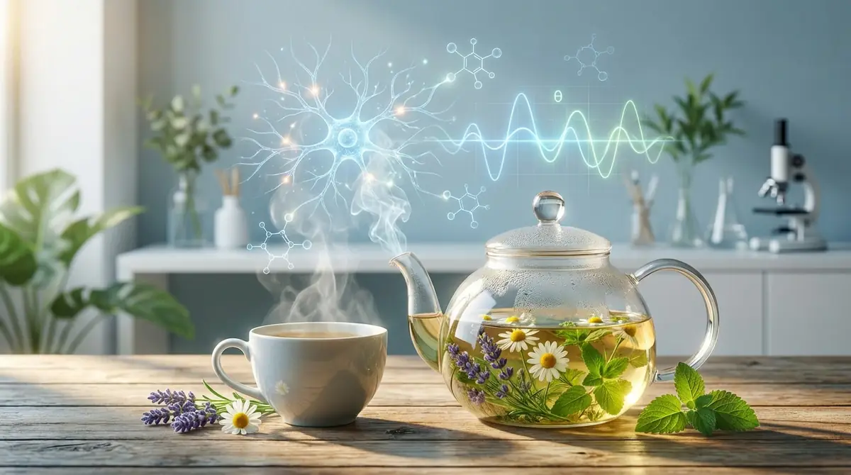 ハーブティーにリラックス効果がある理由｜科学的メカニズム