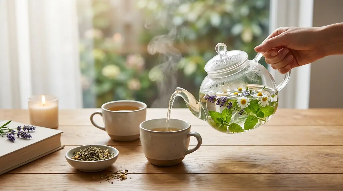 リラックス効果を高めるハーブティーの淹れ方・飲み方