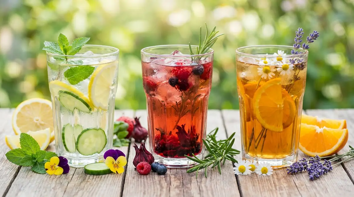 水出しハーブティーのアレンジレシピ3選