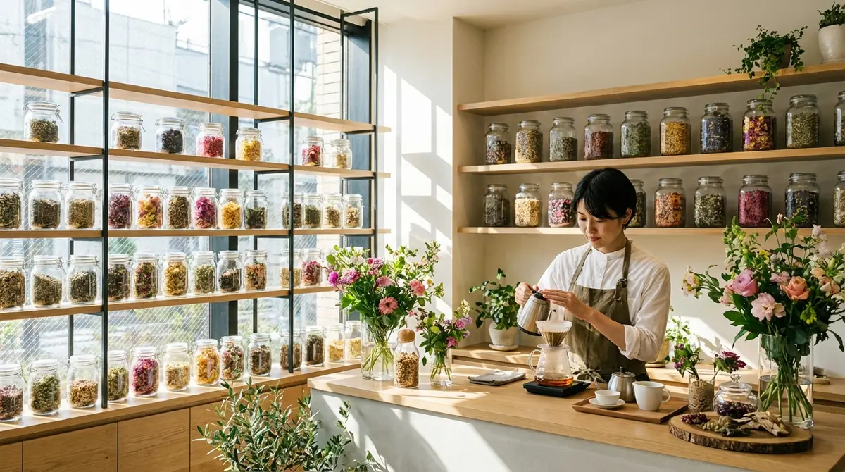 エンハーブとは?ハーブティー専門店の特徴と魅力