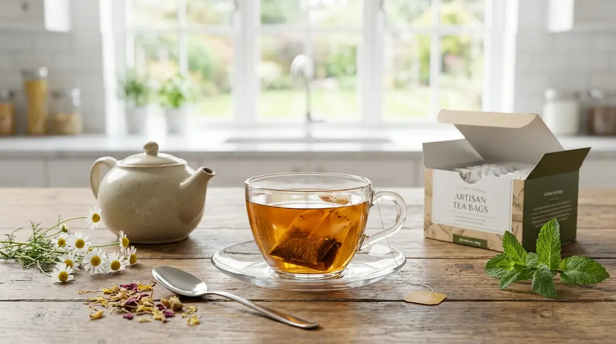 ハーブティーのティーバッグを美味しく淹れる方法【5ステップ】