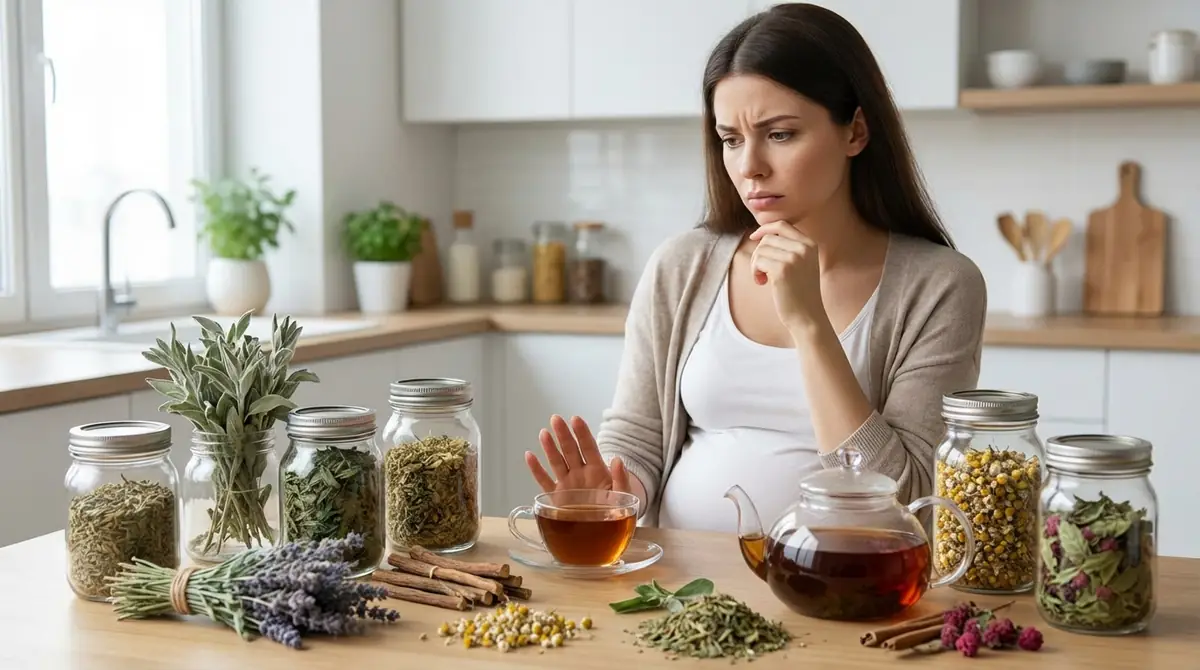 妊娠中に避けるべきハーブティー8選【危険な理由も解説】