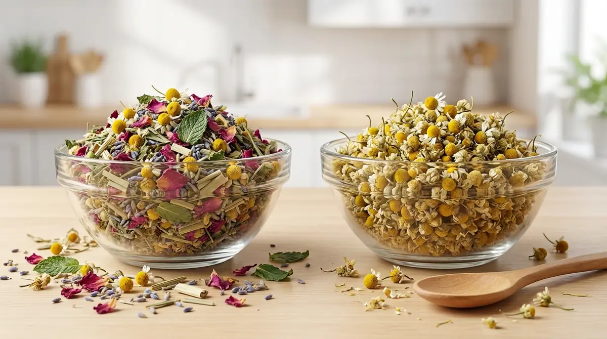 ハーブティーのブレンドとは?シングルハーブとの違い