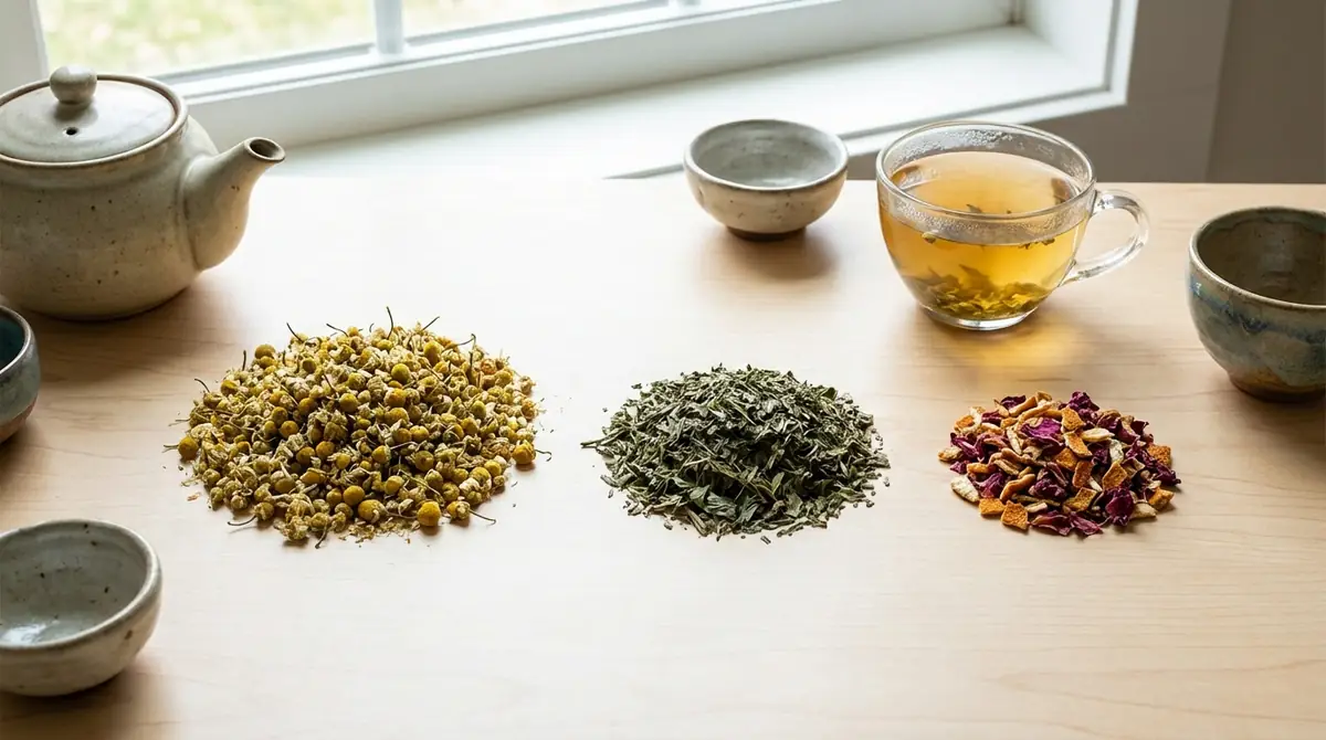 ハーブティーブレンドの黄金比率「6:3:1」の法則