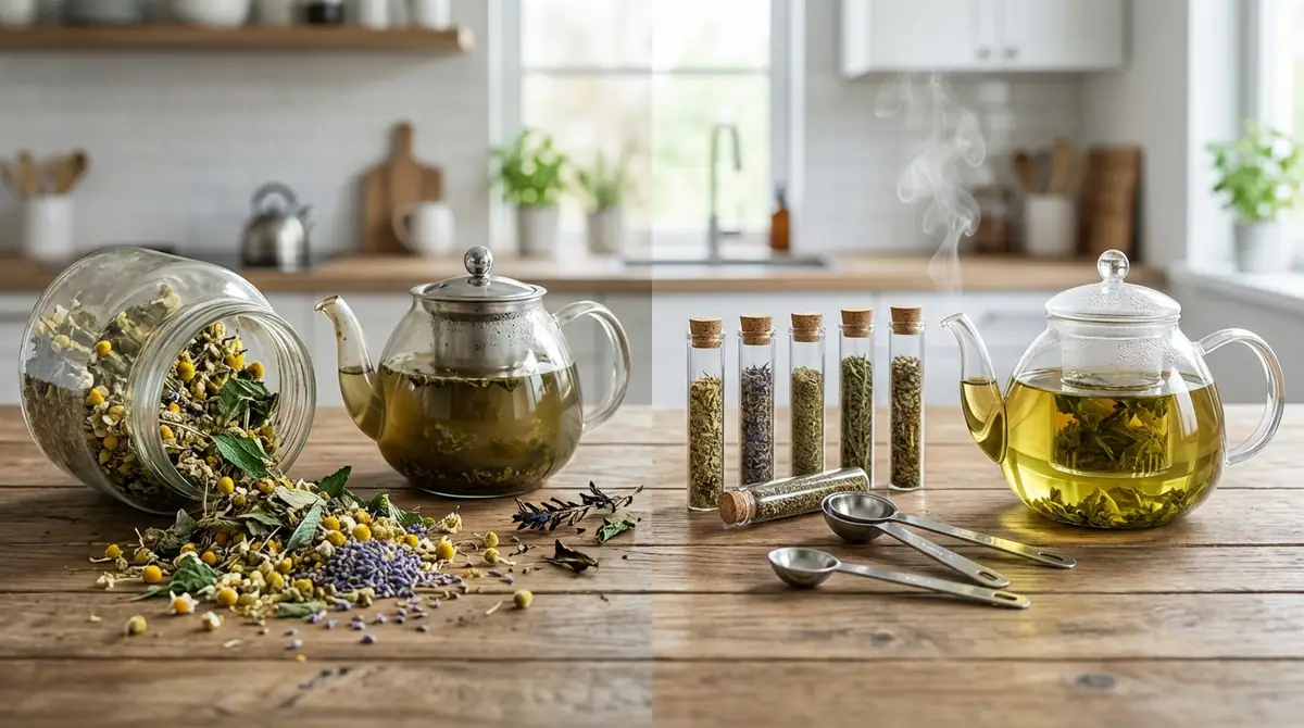 ハーブティーブレンドでよくある失敗と対処法