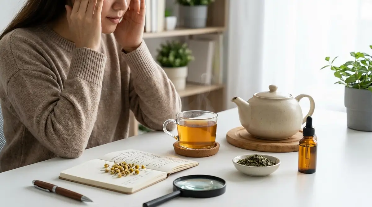 ハーブティーで頭痛対策するときの注意点