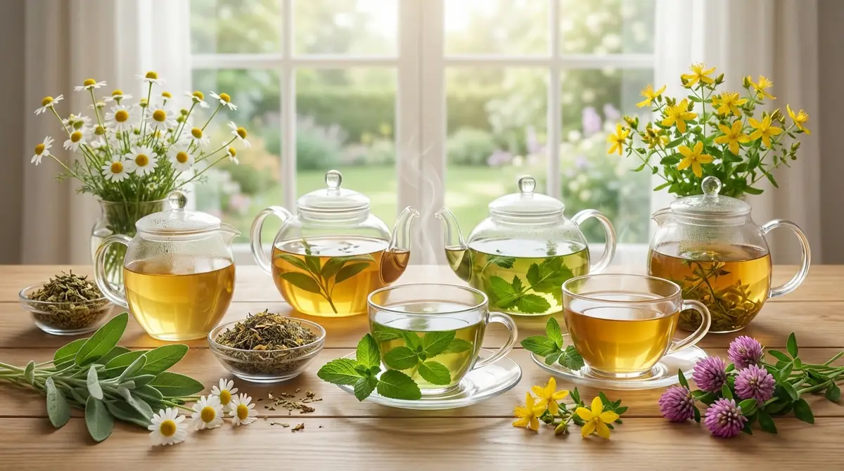 更年期におすすめのハーブティー7選|症状別早見表