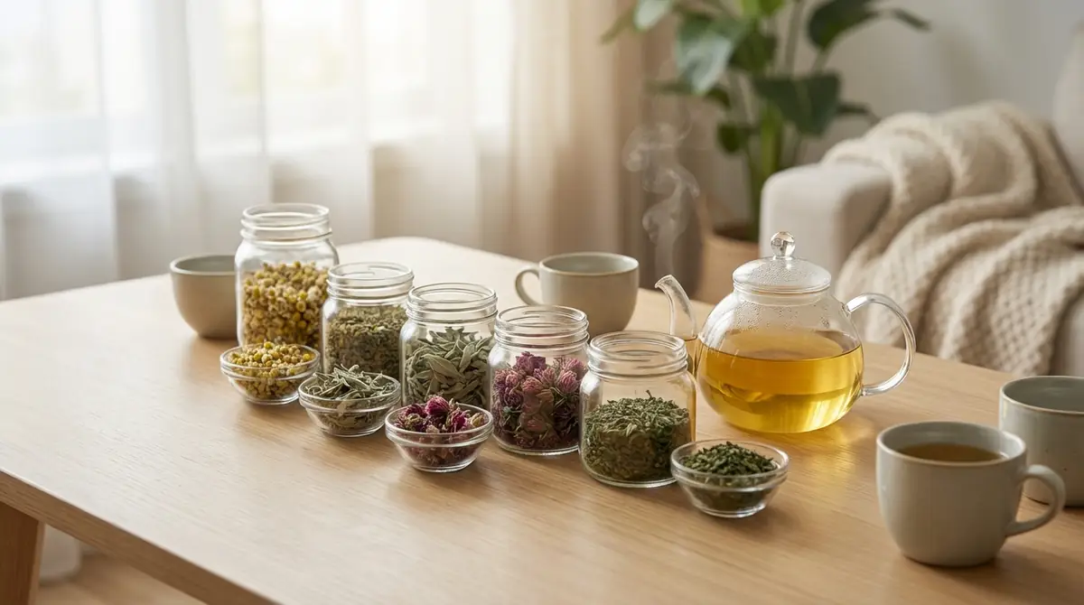 更年期の症状別|効果が期待できるハーブティー7種を徹底解説