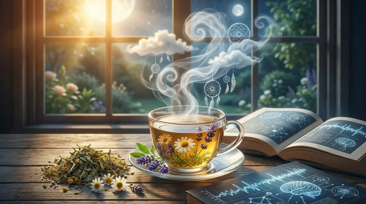 なぜハーブティーで安眠できるのか?科学的根拠を解説