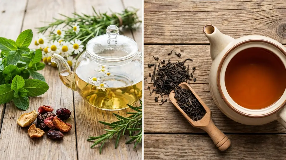【結論】ハーブティーと紅茶の違いは「原料」にある
