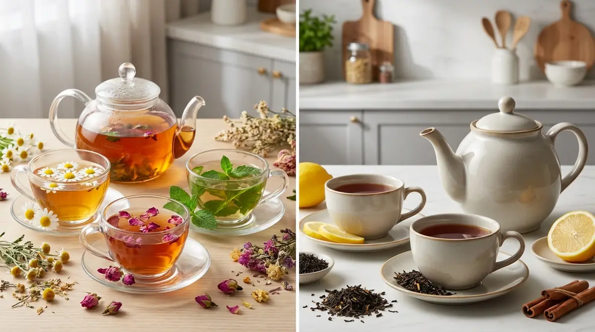 ハーブティーと紅茶どっちを選ぶ？タイプ別の選び方