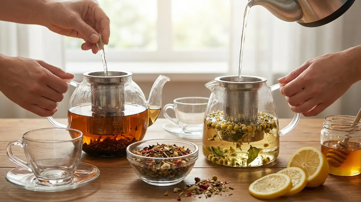 初心者向け｜ハーブティーと紅茶の美味しい淹れ方