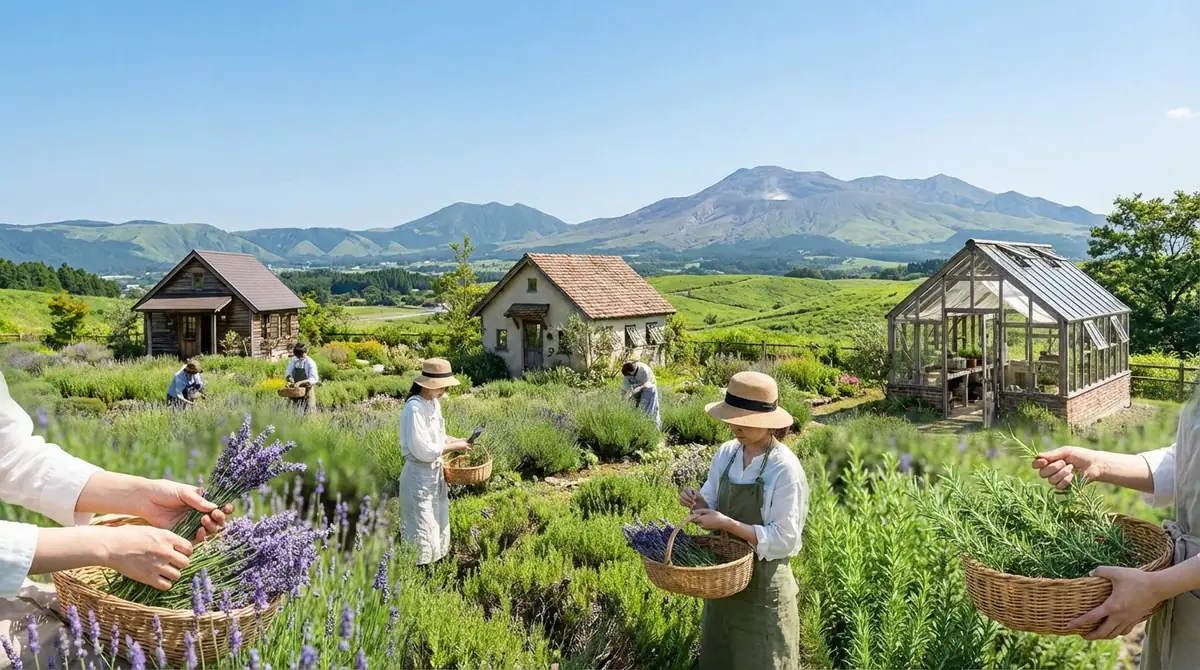 熊本でハーブ摘み取り体験ができる施設3選