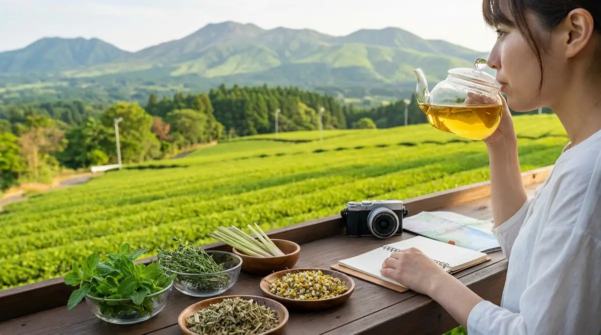 熊本ハーブティー旅のモデルコース【半日・1日プラン】