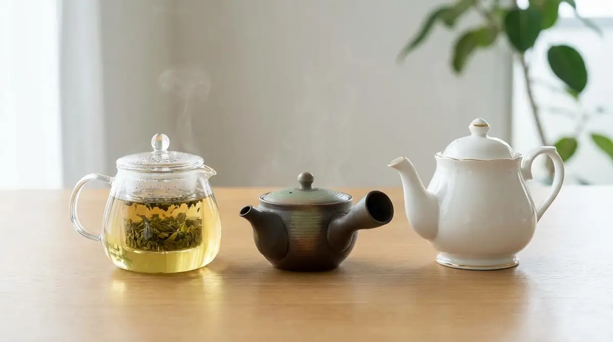 ハーブティーポットとは?急須や普通のティーポットとの違い