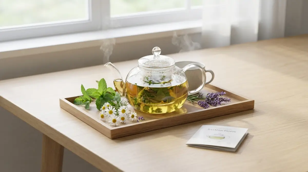 ハーブティーポットの美味しい淹れ方と使い方