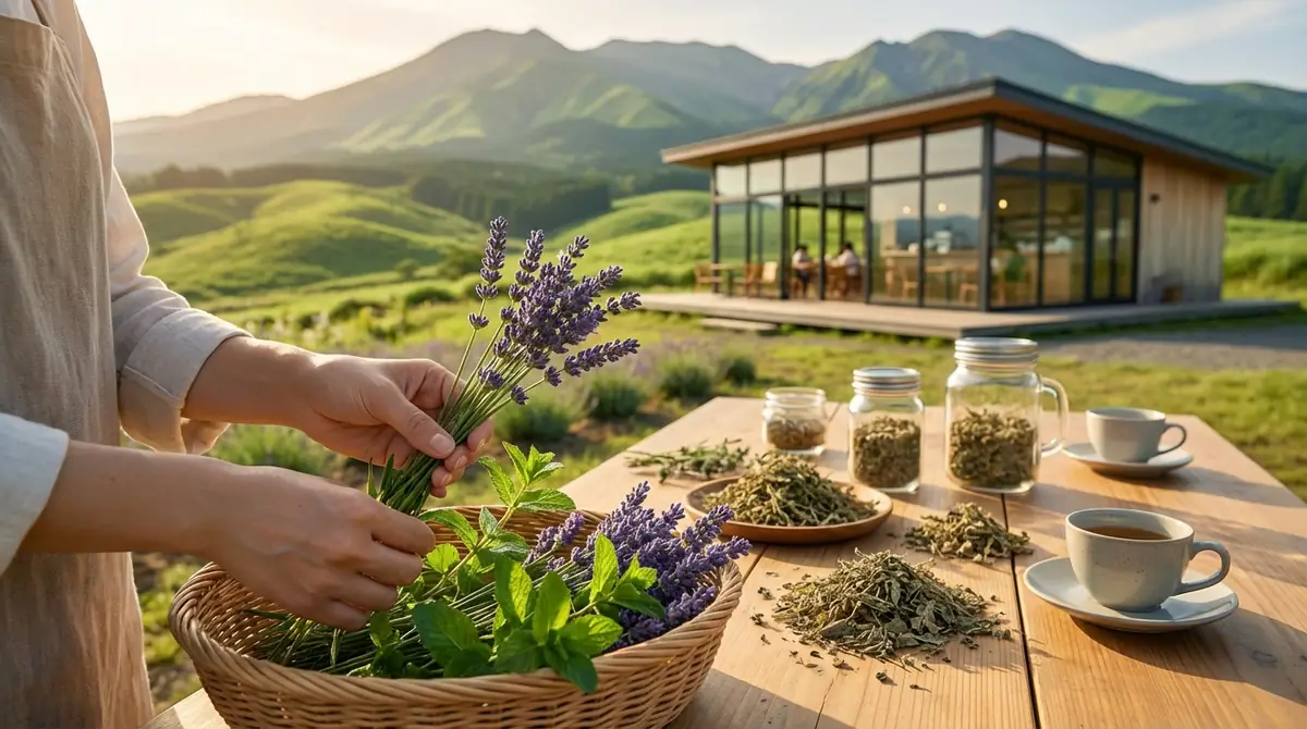 南阿蘇でハーブ体験|摘み取り・ブレンド・カフェ情報