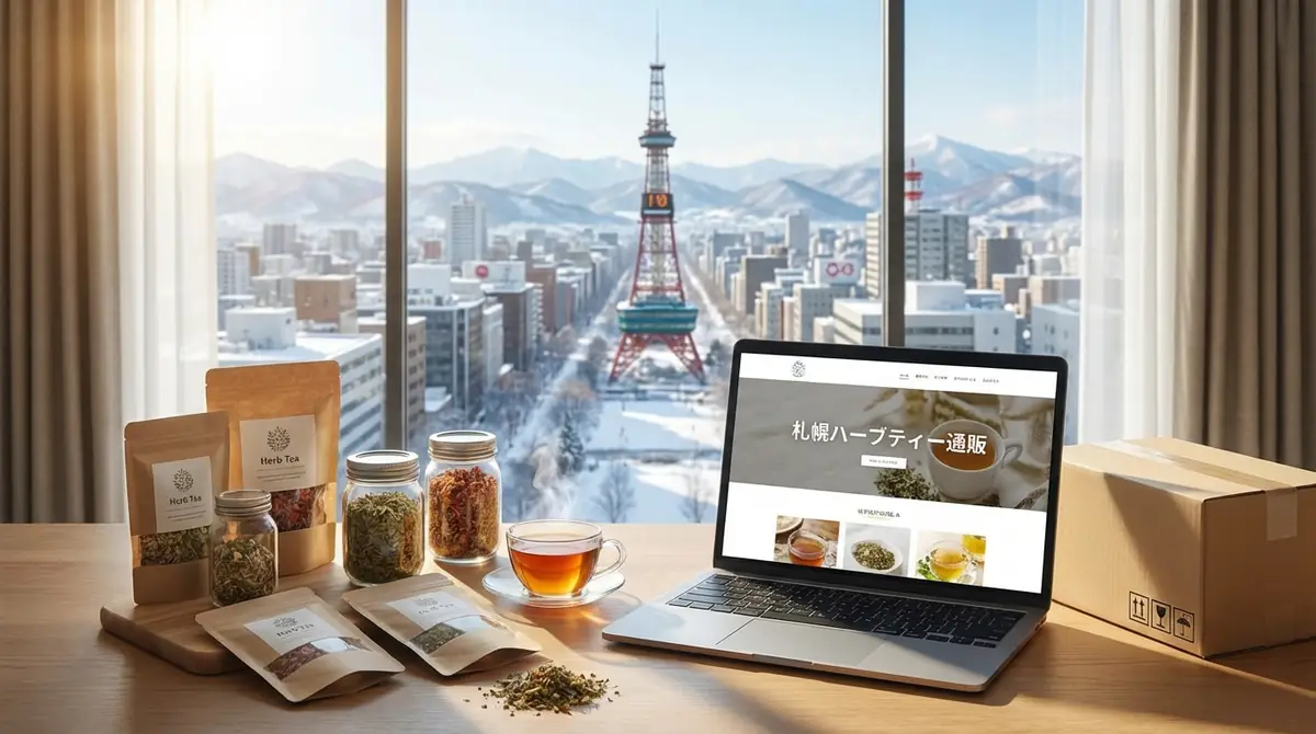 店舗に行けない人向け|通販で買える札幌のハーブティー