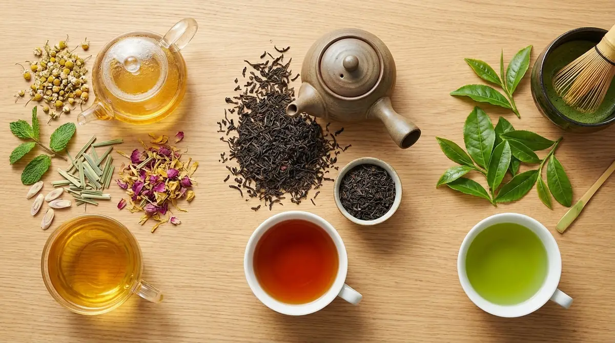 ハーブティーとは?紅茶・緑茶との違い