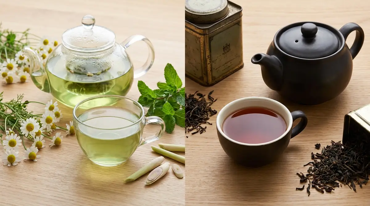 【結論】ハーブティーと紅茶はまったく別の飲み物