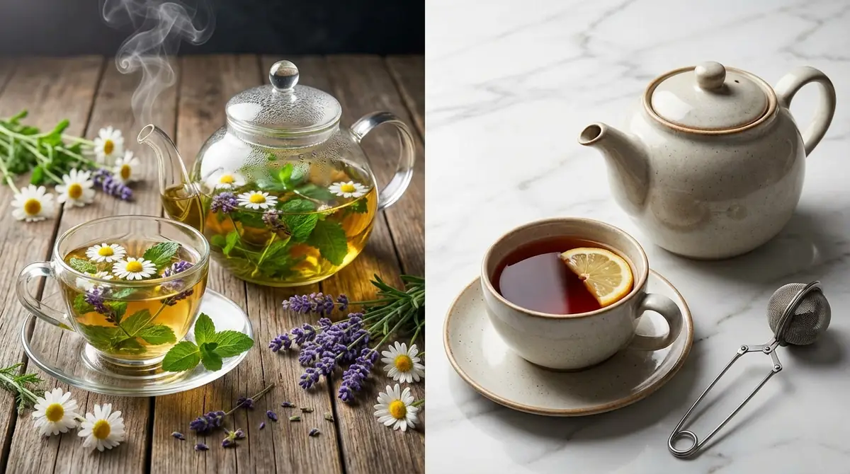 【目的別】ハーブティーと紅茶どちらを選ぶべき?