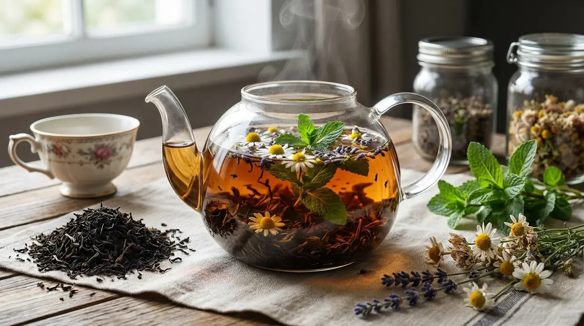 紅茶×ハーブの「ブレンドティー」という第3の選択肢